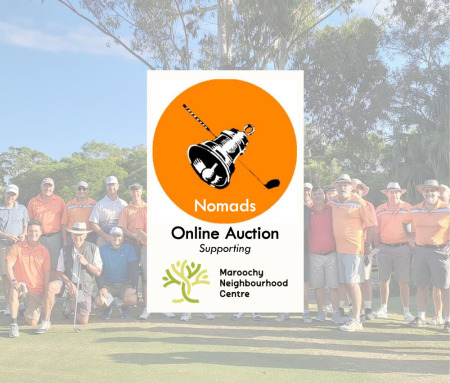 Nomads Charity Auction - First Lot Closing September 4 at 6.15pm