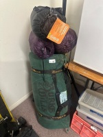 Camping lot inc swag, sleeping bags etc