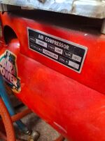 AIR POWER air compressor - 2.5HP - 50L - single phase - with hose and assorted air tools - 3