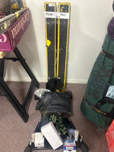 Motorcycle kit inc. stand, lifter etc
