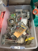 Miscellaneous hardware - mostly nails, screws,