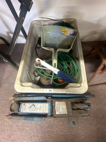 Assorted car jacks