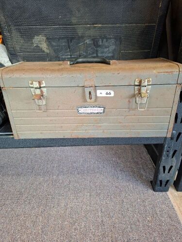 Caftsman tool box with miscellaneous tools