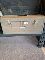 Caftsman tool box with miscellaneous tools