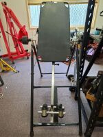 Gravity exercise machine