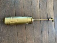 Antique Brass Fire Extinguisher - 2