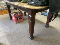 Timber dining table - 3