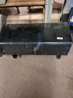 Metal toolbox with tray mounts - 680 x 270 x 250 (exc mounts) - 2