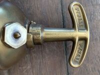 Antique Brass Fire Extinguisher - 3