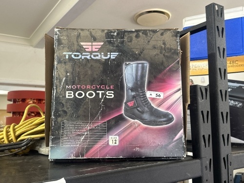 TORQUE motorcycle boots - size 12