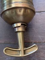 Antique Brass Fire Extinguisher - 4