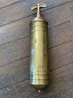 Antique Brass Fire Extinguisher - 5