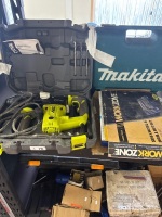 RYOBI Hammer drill + WORK ZONE drill set - 2