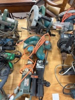 Row of electrical hand tools - 2