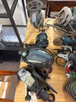 Row of electrical hand tools - 2