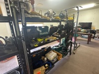 Metal shelving unit - 1350 x 650 x 1830