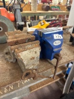 2x 4in bench vices - 2