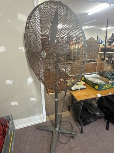Industrial floor mounting workshop fan
