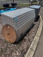 Aluminium tradies tool box - 1480 x 600 x 820mm - 3