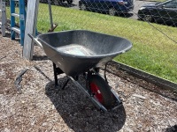 Aluminium frame plastic tub wheelbarrow - 2