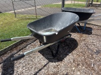 Aluminium frame plastic tub wheelbarrow - 4
