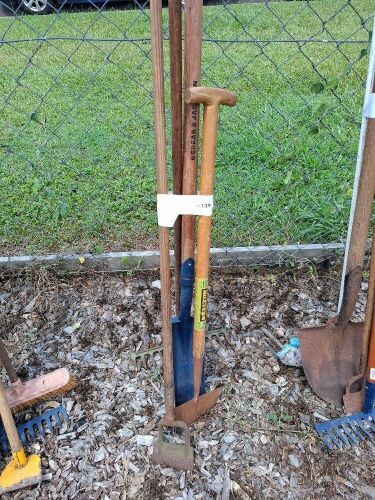 Assorted garden tools