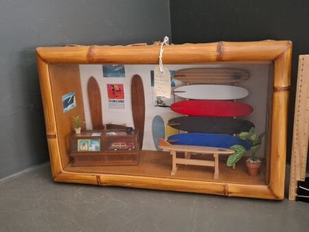 Dave Reynolds Kahuna Klassis 1960s Surf Shop Diorama