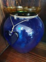 Hand made glass vases - 3