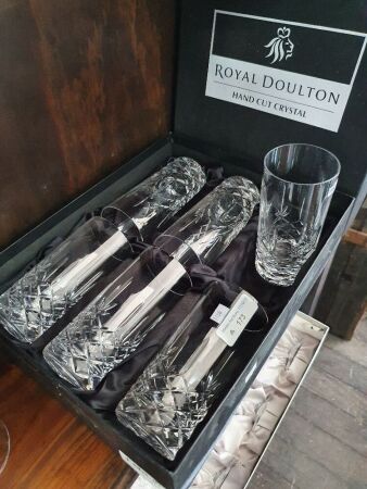 Royal Doulton Glass Set