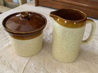 Pottery Jug and Lidded Bowl - 2