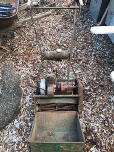 Vintage Petrol Rotary Mower