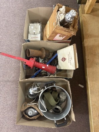 Large Lot of Misc. Radio & Military Equipment