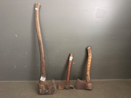 Kelly Axe, Tomahawk & Vintage Builders Axe