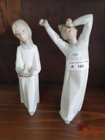 Pair of Lladro figures