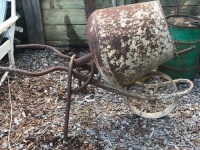 Vintage Concrete Mixer