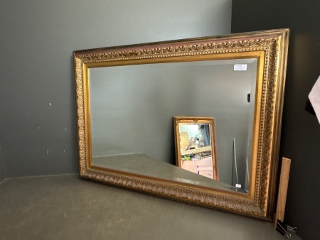 Large Rectangular Bevelled Edge Mirror