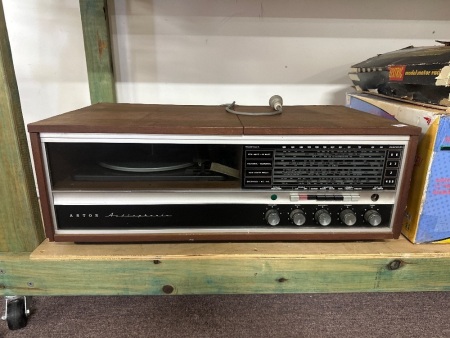 Vintage Astor Audiophonic Radiogram and Record Player