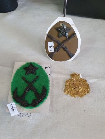 Military badges
