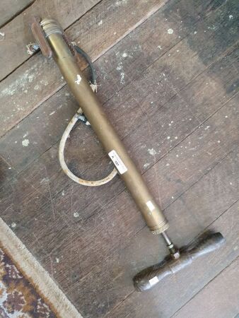 Vintage Brass Air Pump