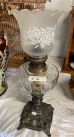 Antique oil lamp