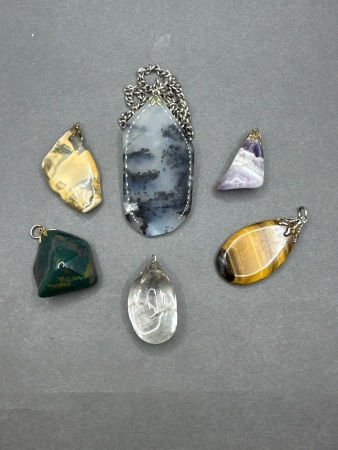 Collection of Pendants and Necklace