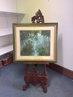 Robert Wellington Untitled Forest Creek Oil on Board - 4