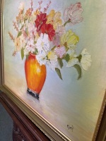 Still Life Oil on Board signed Cheryl - 3
