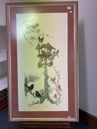 Large Bird Cross Stitch Clarice Middleton 1992