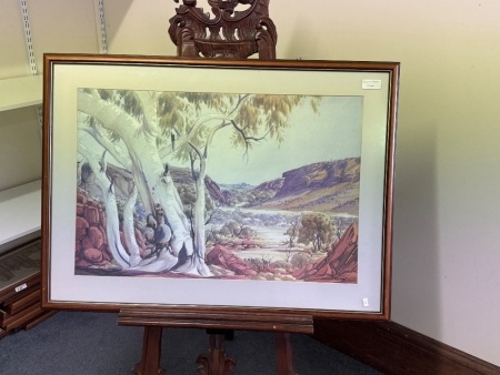 Heavitree Gap Alice Springs Albert Namatjira Print
