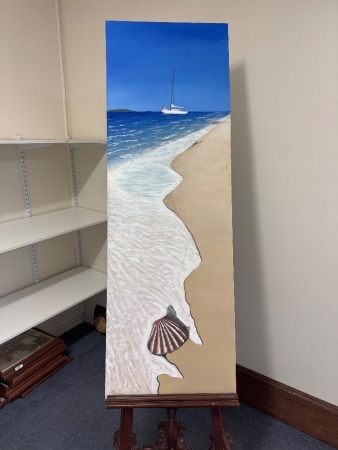 Seashell Sailing By Stellar