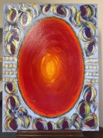 Abstract Oil on Canvas - 2