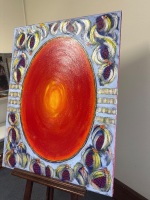 Abstract Oil on Canvas - 4