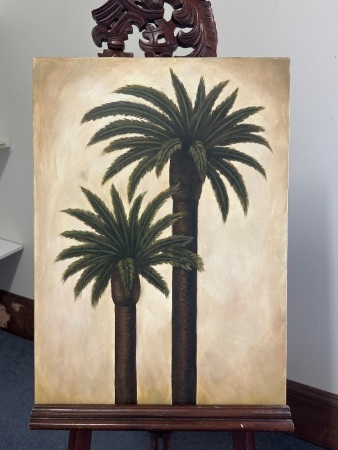 Palm Trees unknown artist on canvas