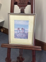 Wild Flower Collecting on the Beach by J Vander Unknown Media - 2